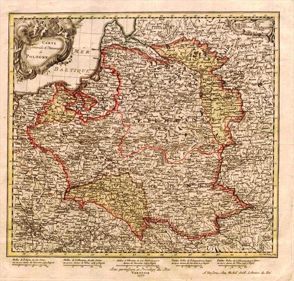 STARE mapy Polski 122 pliki - 1773 Mapa_ogólna_szlaków_komunikacyjnych_Rzeczypospolitej_z_1773_roku.jpg