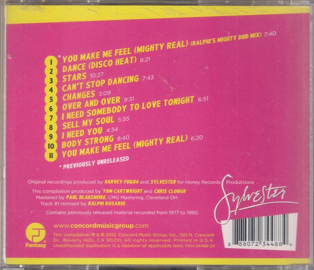 Mighty Real. Greatest Dance Hits CD - 2013 - tył.jpg