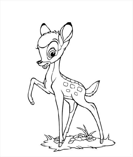 Bambi - Bambi - kolorowanka 1.gif