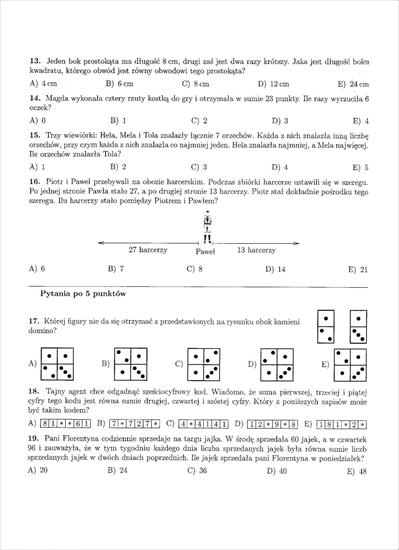 Kangurek matematyczny klasa 3-4 - 3. KANGUR 2009 KL. 3-4.jpg