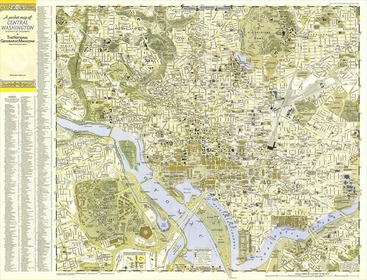 Mapy National Geographic. 539 map. Wysoka jakość - USA - Washington, Central 1948.jpg