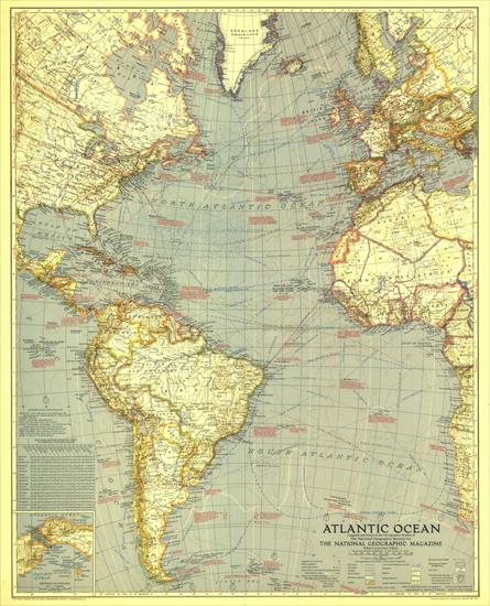 NATIONAL GEOGRAPHICS - mapy - Atlantic Ocean 1939.jpg